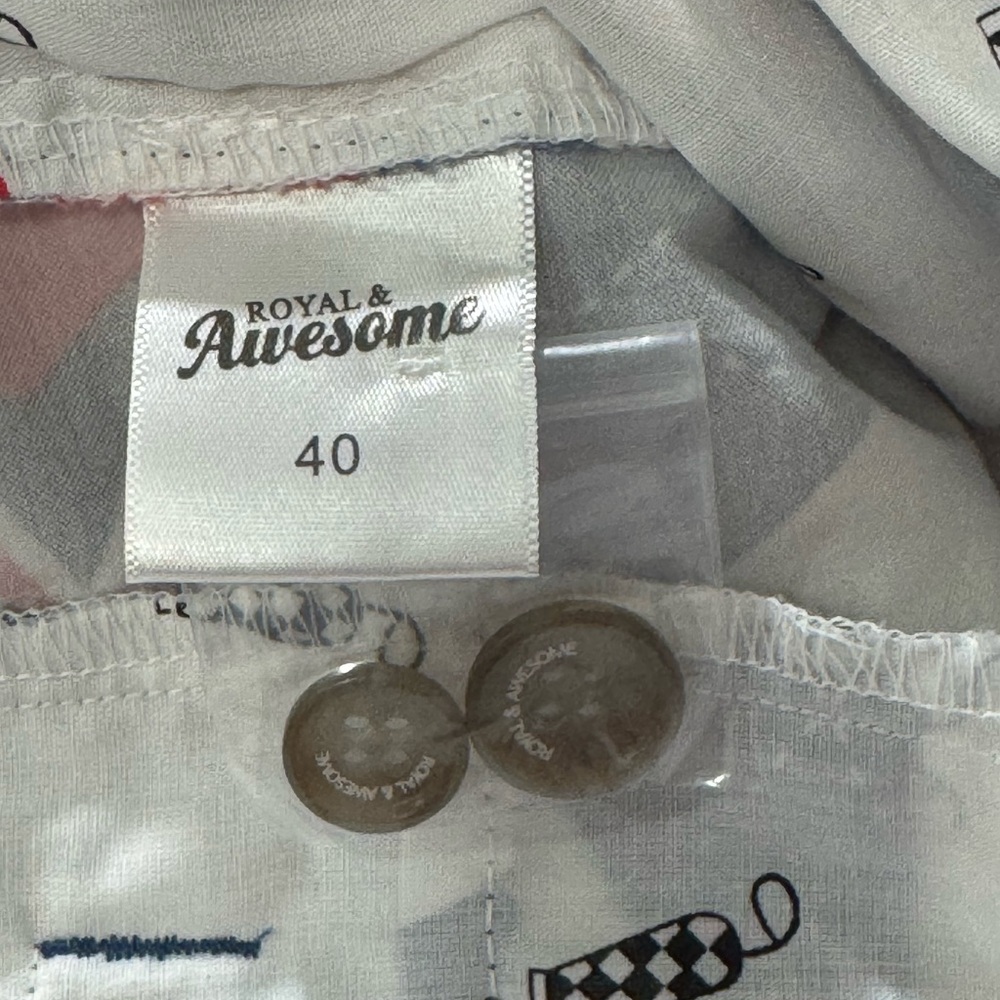 Royal‎ & Awesome Union Jack Shorts Trew Brit Golf Men’s 40 - Picture 6 of 7